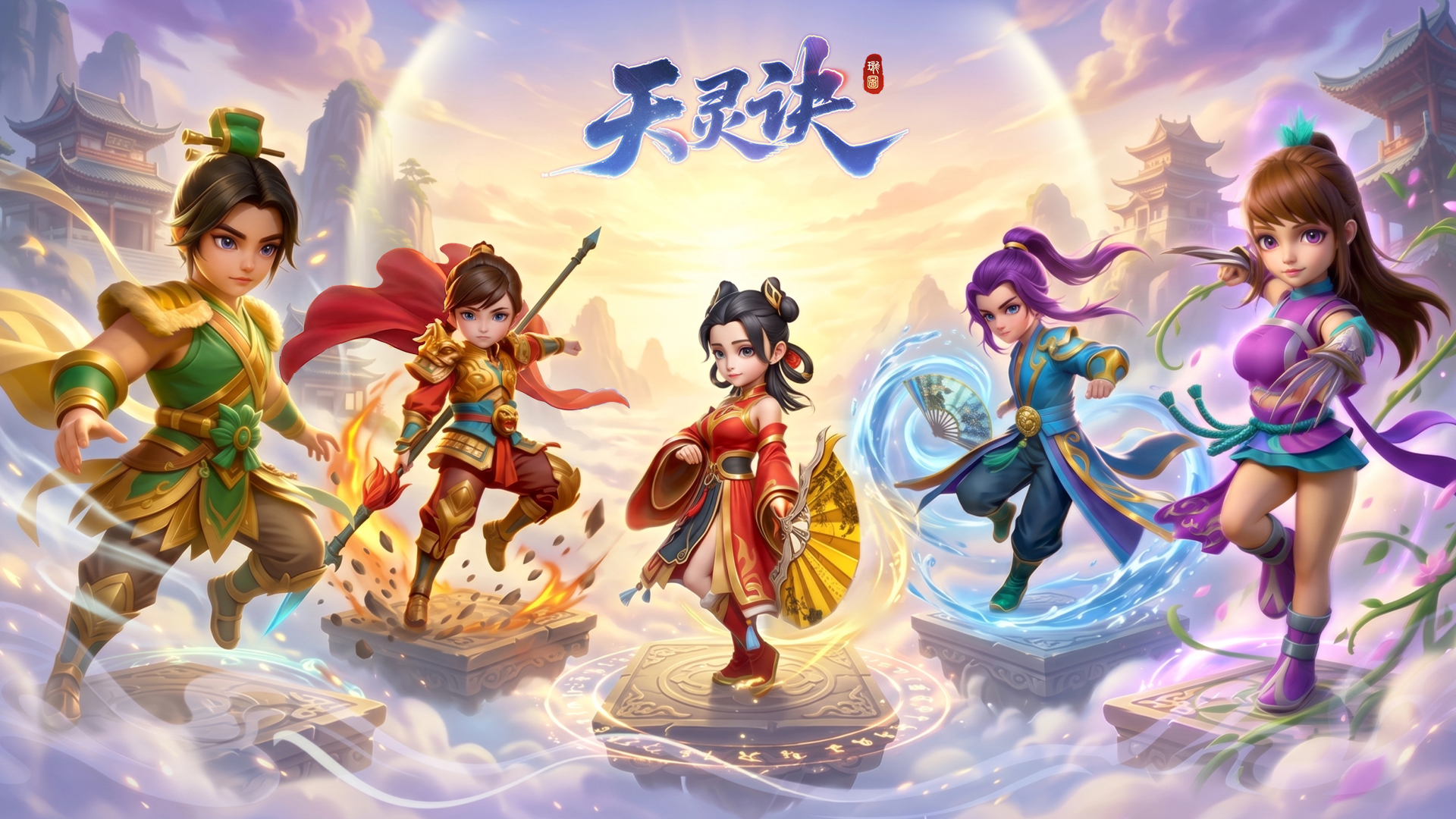 天灵诀宣传图